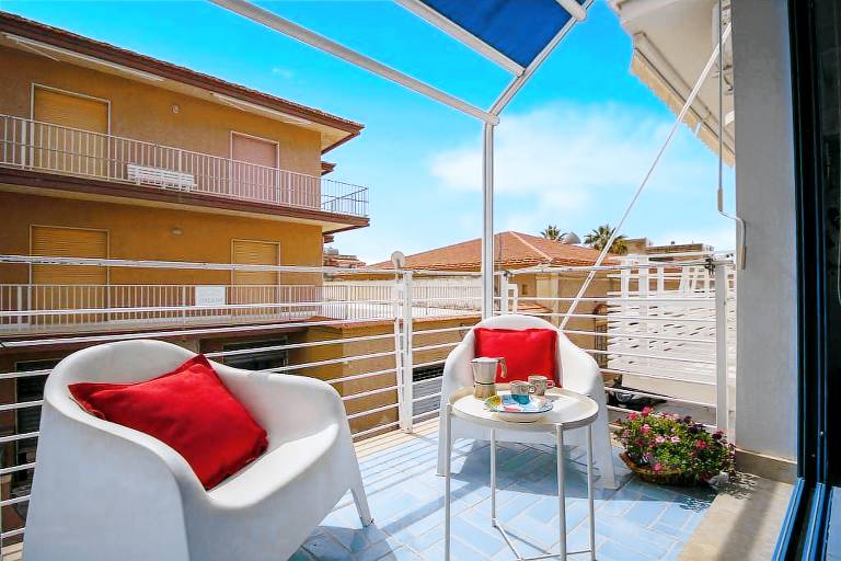 Ferienwohnung in Marina di Ragusa, Sizilien f&uuml;r max. 4 Personen