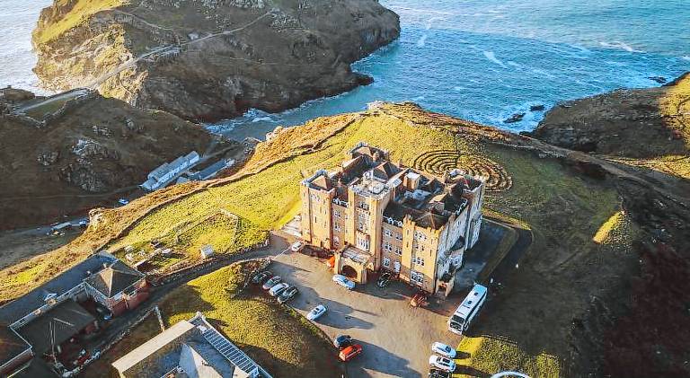 Camelot Castle Hotel in Tintagel