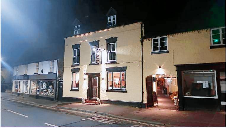 The White Lion Inn in Bridgnorth