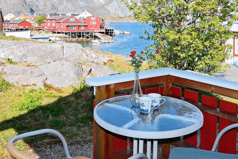 Ferienhaus in Henningsvær, Lofoten f&uuml;r max. 3 Personen