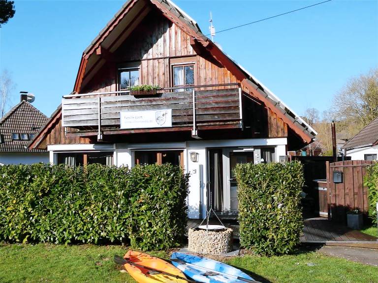 Ferienhaus mit Pool in Feriendorf Silbersee, Deutschland f&uuml;r max. 7 Personen