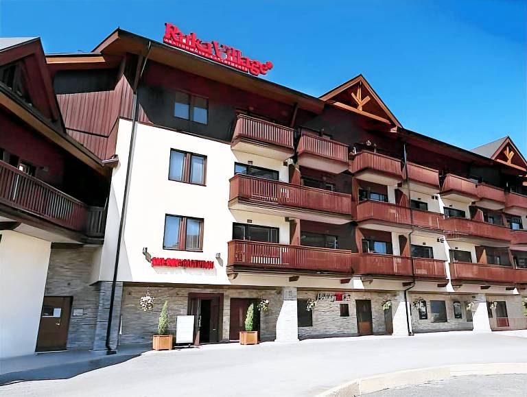Rental apartment with terrace & sauna in Kuusamo