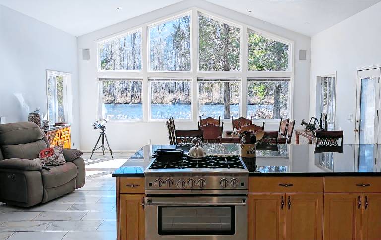 House Blue River