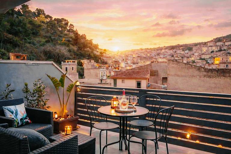 Privatzimmer in Modica, Sizilien f&uuml;r max. 4 Personen