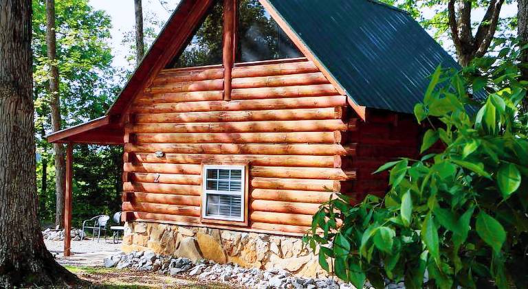 Kozy Haven Log Cabin Rentals in Kent, KY
