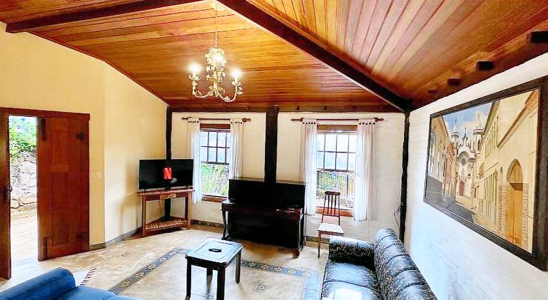 House with 3 rooms for 8 persons in Tiradentes