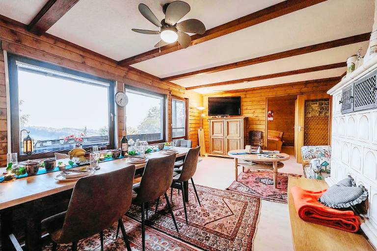 Ferienwohnung Weitblick mit Südbalkon