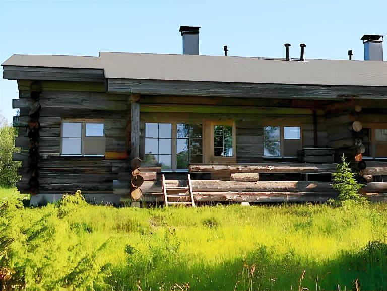 Apartment with terrace & sauna in Kuusamo