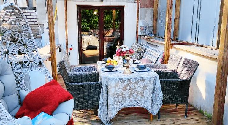 Holiday apartment with sauna & patio — photo 4