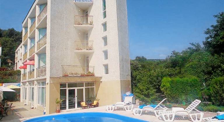 Hotel Paradise in Golden Sands