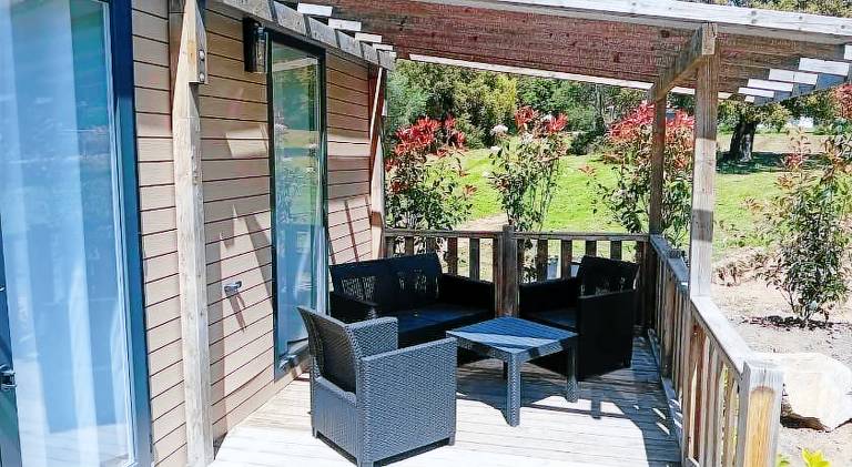 Pleasant chalet with terrace, garden & BBQ | Pets allowed — photo 5