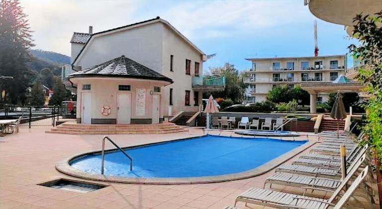 Rental apartment with pool in Trencianske Teplice