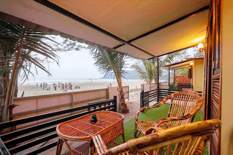 House with 1 room for 2 persons in Canacona