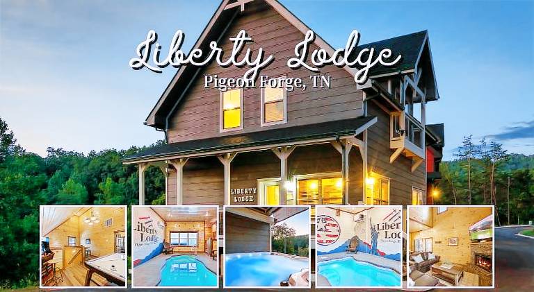 Vacation home with pool & jacuzzi in Pigeon Forge, TN