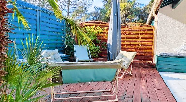 Villa with yard, private pool & patio in Soorts-Hossegor