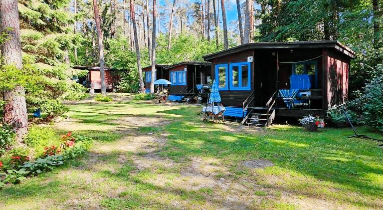 Pleasant lodge with patio & barbeque | Pets are welcome in Olsztyn