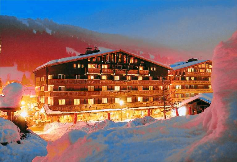 Chalet-Hôtel La Marmotte, La Tapiaz & SPA, The Originals Relais in Les Gets
