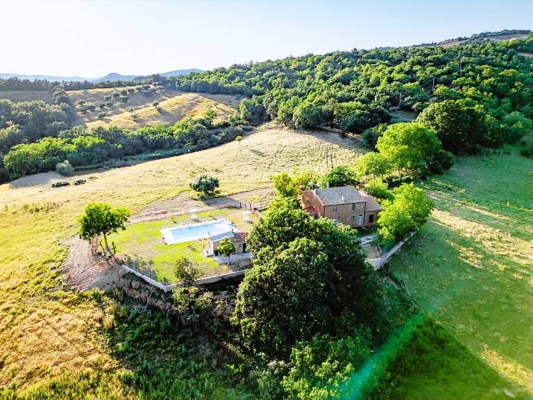 Ferienhaus in Sorano, Sovana für max. 14 Personen Ferienhaus in Sorano, Sovana für max. 14 Personen