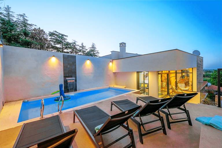 Ferienhaus in Vintijan, Vinkuran für max. 6 Personen, Ferienhaus in Vintijan, Vinkuran für max. 6 Personen,