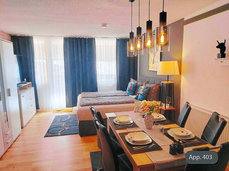 Holiday apartment with pool & patio in Straubing