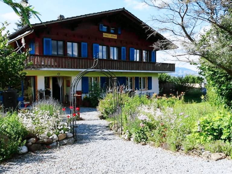 Ferienwohnung mit Hund in Aeschi bei Spiez, Krattigen f&uuml;r max. 3 Personen