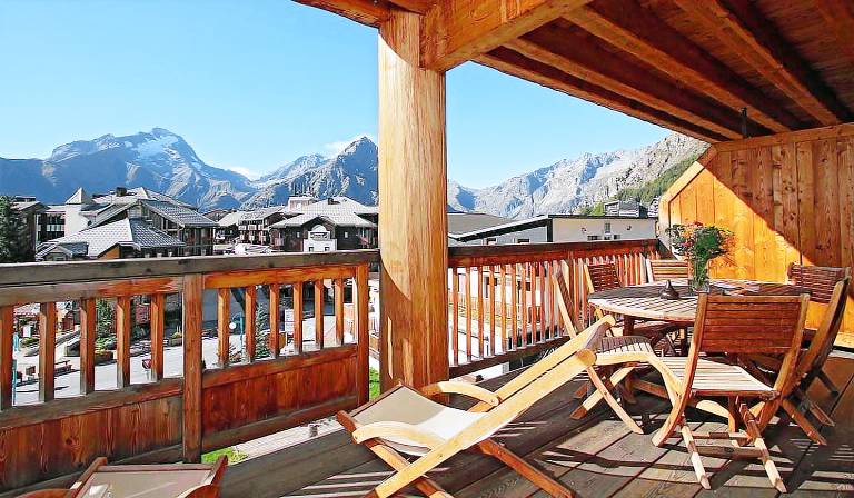 50m from shops, terrace, balcony, tv, ski locker, 86m², Les 2 Alpes in Les Deux Alpes
