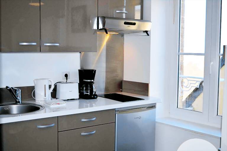 Ferienwohnung mit Hund inArromanches-les-Bains, Normandie  f&uuml;r max. 4 Personen