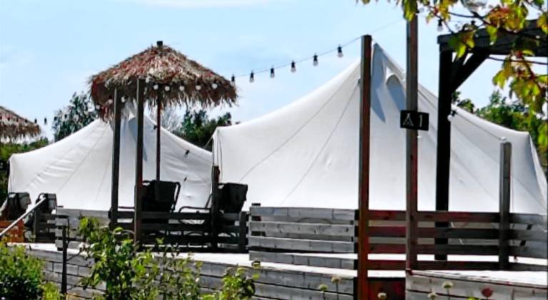 Beautiful tent with garden & patio | Pets allowed in Jonkoping