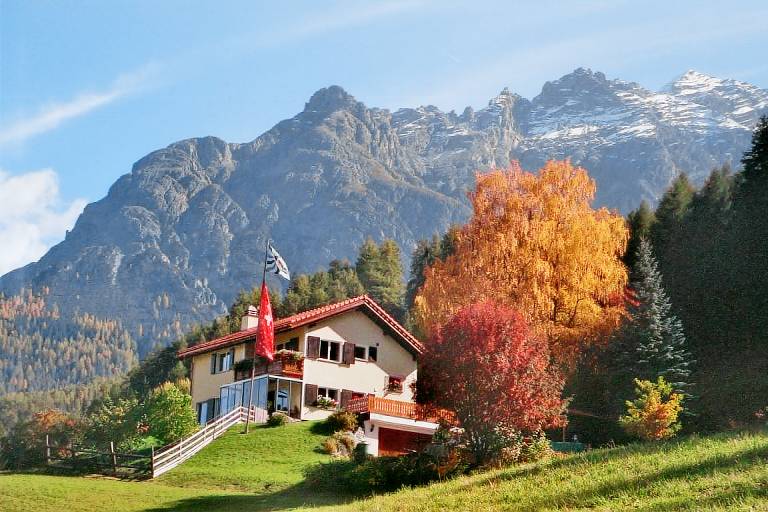 Ferienwohnung Forsthaus Falkenstein Tarasp