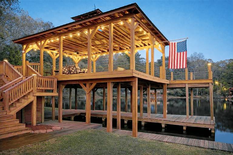 2-Tier Dock w/ Lift! Jordan Lake Family Retreat — photo 3