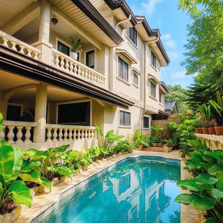 Vacation home with terrace & barbeque in Tagaytay