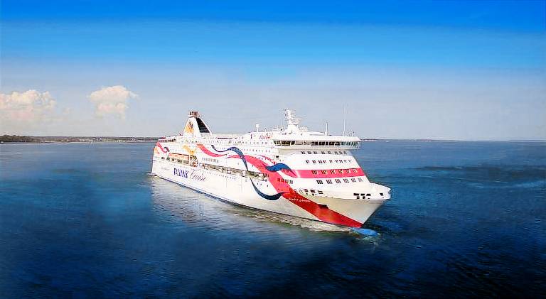 Tallink ferry - Baltic Queen Tallinn to Stockholm in Tallinn