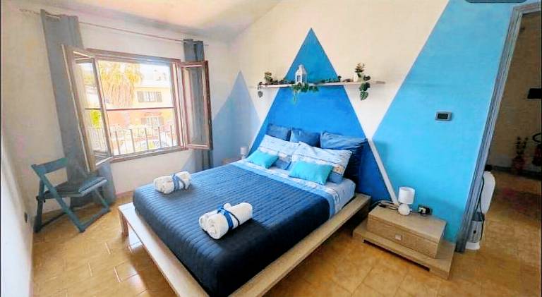 Holiday apartment with yard in Capoterra