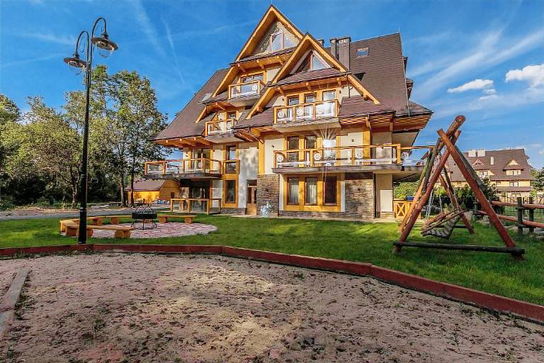 Apartament z hotelowymi udogodnieniami  Rzepiska
