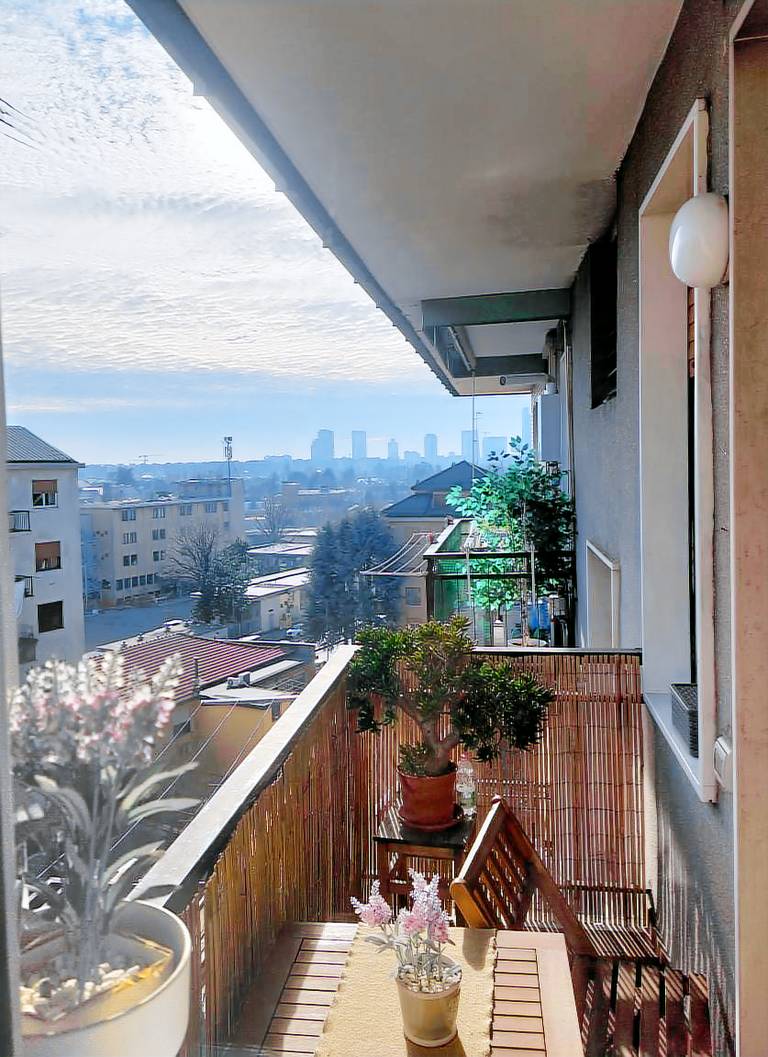 Panoramic View Milan Top Floor Flat