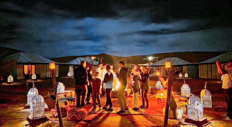 Amrad luxury camp in Rissani