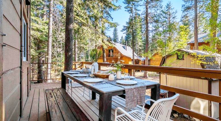 Wonderful vacation home with hot tub & sauna | Suitable for remote work | Dogs allowed in South Lake Tahoe, CA