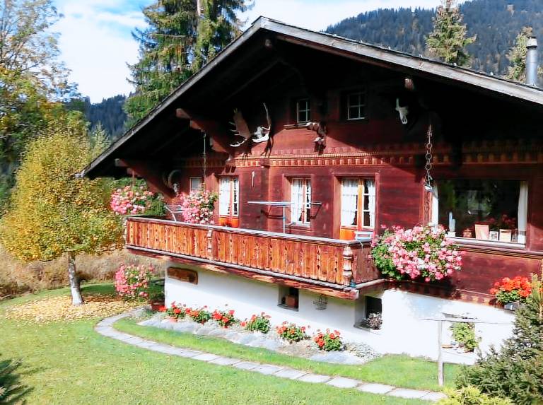 Ferienwohnung in Gstaad für max. 4 Personen