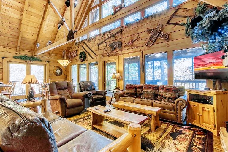 Cabin with private pool — photo 4