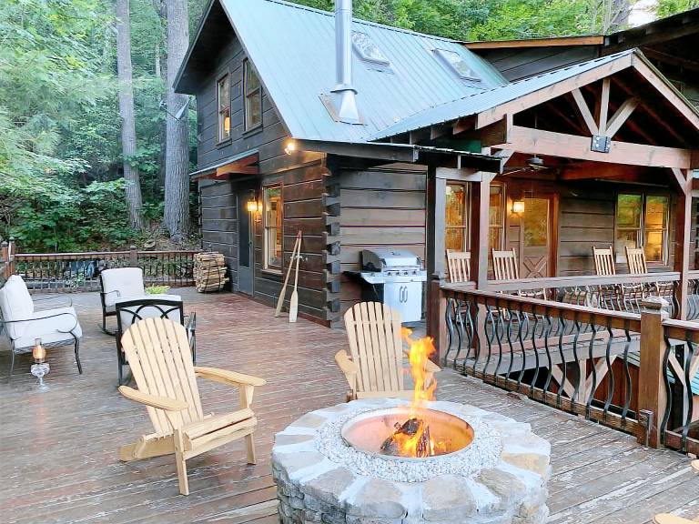 Cabin Cherry Log
