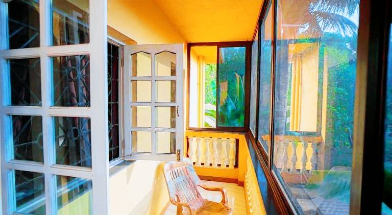 Lovely rental apartment with patio | Pets are welcome in Benaulim
