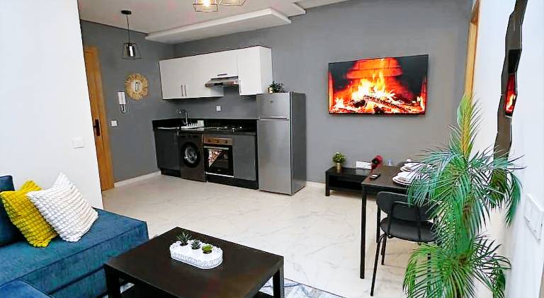 Apartment with 1 room for 3 persons in Casablanca