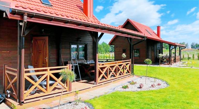 House with terrace, grill & garden | Perfect for remote work in Gizycko