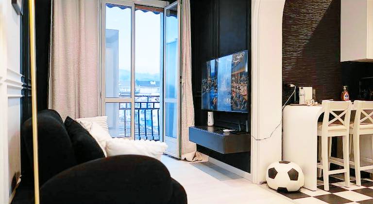 Apartment with 1 room for 3 persons in Turin