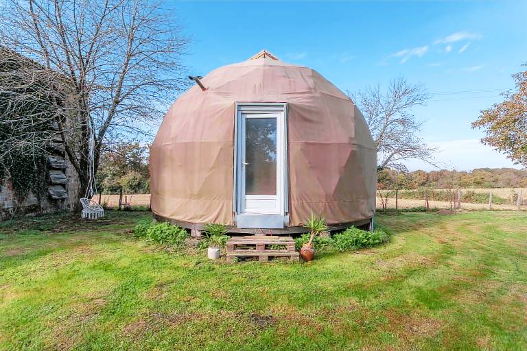 Holiday Home 'Dôme Géodésique Insolite Confort' with Private Garden and Wi-Fi — photo 3