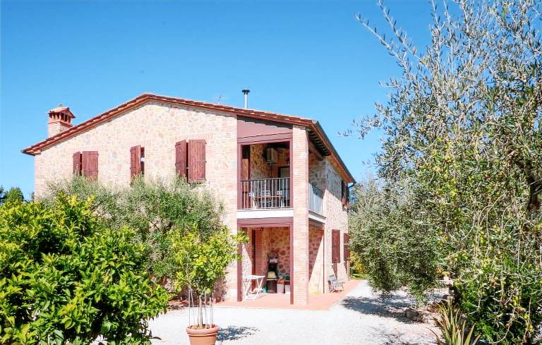 Ferienwohnung in Pievescola für max. 2 Personen