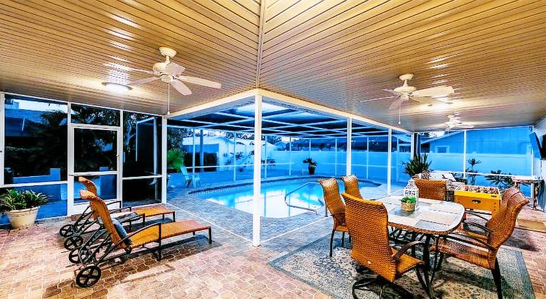 Vacation home with pool in Bradenton, FL