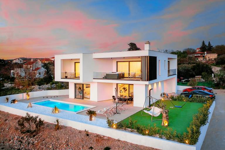 Ferienhaus in Primošten Burnji, Zečevo Rogozničko f&uuml;r max. 10 Personen