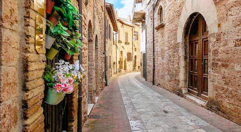 House with 1 room for 4 persons in Assisi