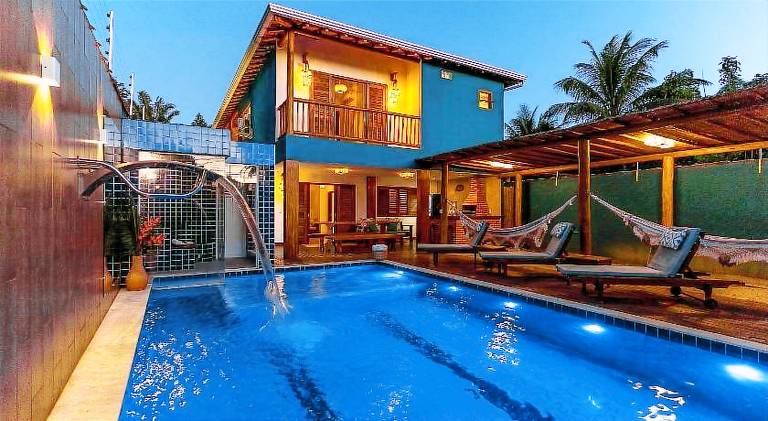 House with sauna & pool in Porto Seguro